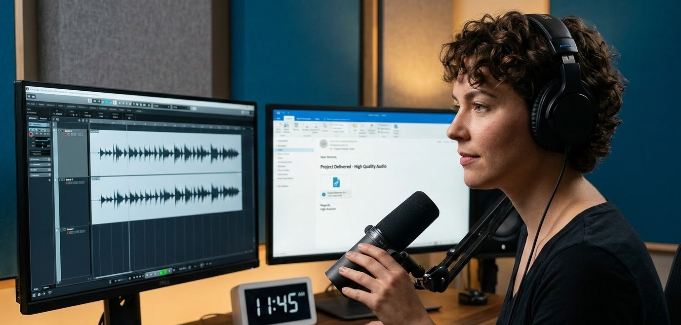 turnaround time voiceover